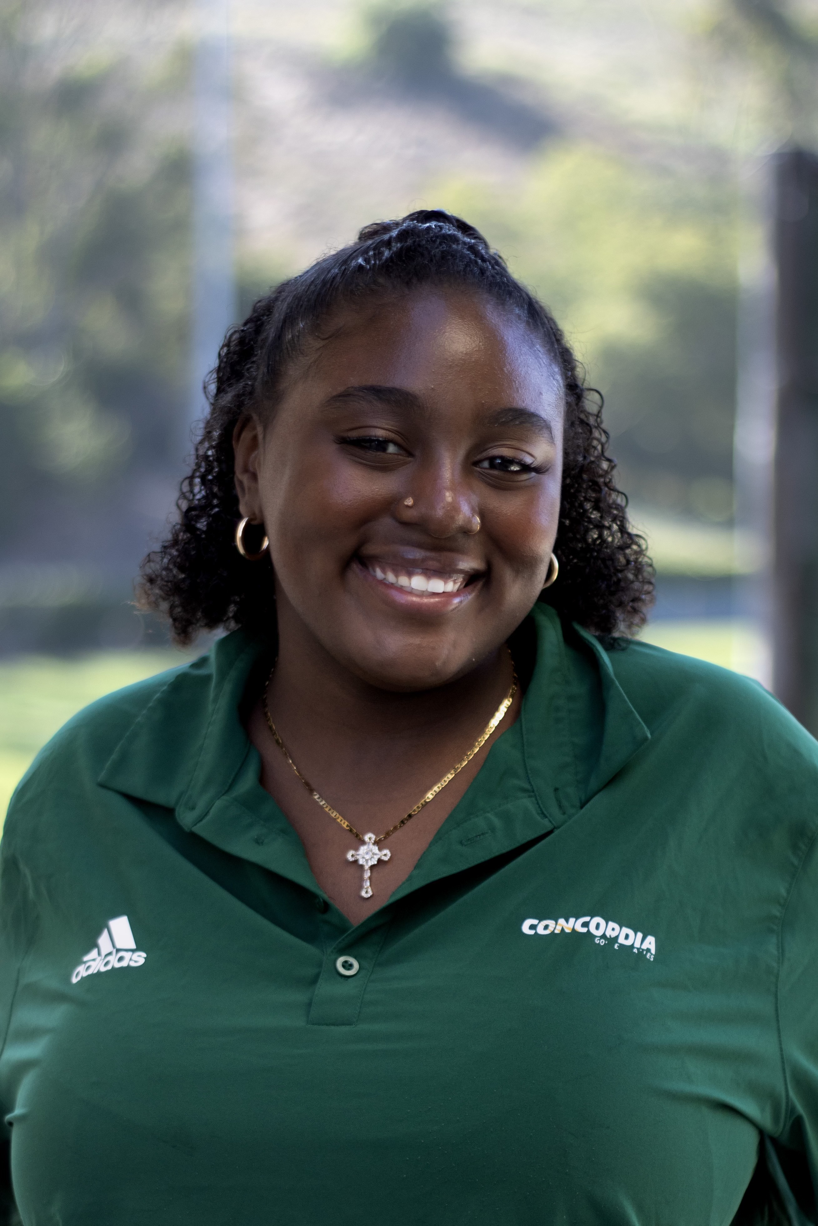 Vice President of the Black Student Union, Indyah Alex